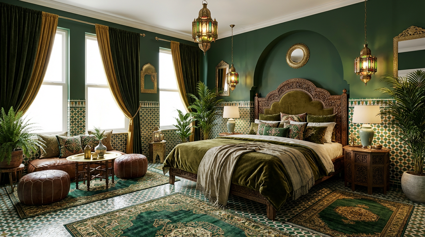 Moroccan bedroom
